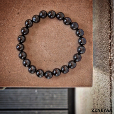 Bracelet 8mm Jais Bracelet 8mm Jais