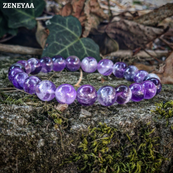 Bracelet 8mm Améthyste