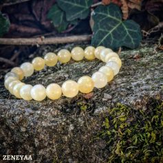 Bracelet 8mm Calcite jaune Bracelet 8mm Calcite jaune
