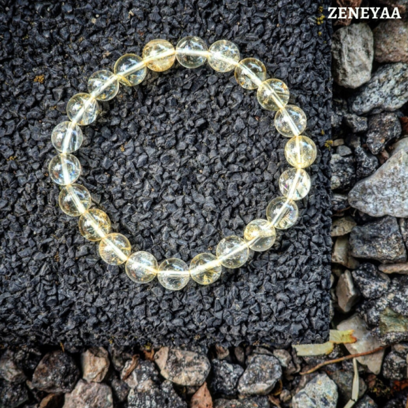 Bracelet 8mm Citrine