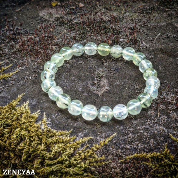 Bracelet 8mm Préhnite