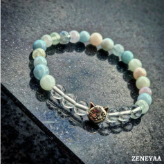 Bracelet Cat Morganite Bracelet Cat Morganite