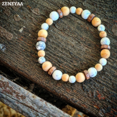 Bracelet Terranova Howlite Bracelet Terranova Howlite