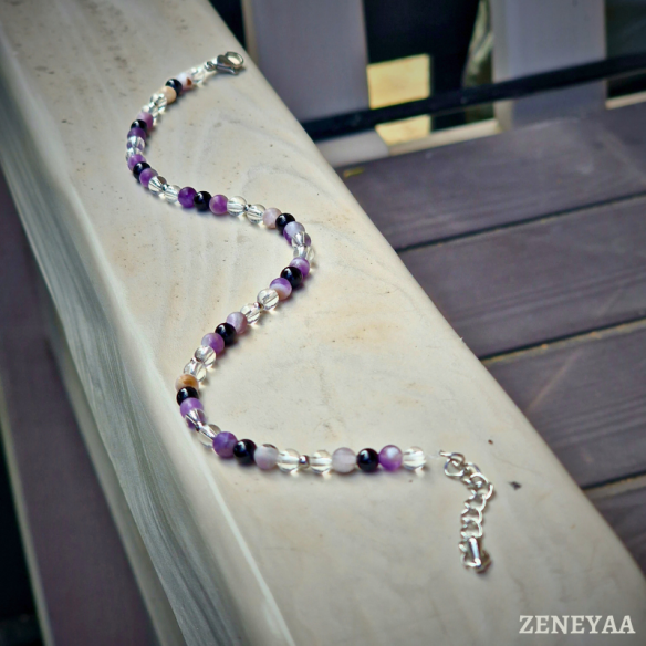 Bracelet de Cheville Améthyste