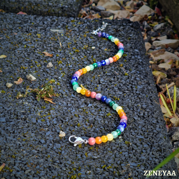 Bracelet de Cheville Arc-en-ciel