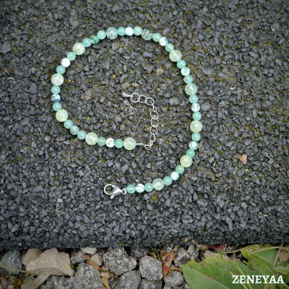 Bracelet de Cheville Préhnite