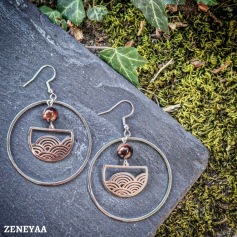 Boucles d'oreilles Minky