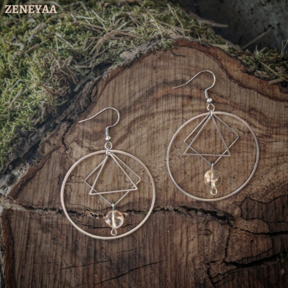 Boucles d'oreilles Zinty