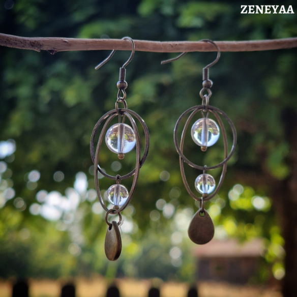 Boucles d'oreilles Cristal