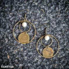 Boucles d'oreilles Lory Magnésite Boucles d'oreilles Lory...