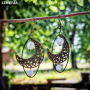 Boucles d'oreilles Moon Pierre de lune blanche
