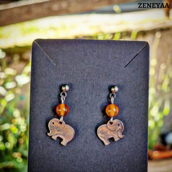 Boucles d'oreilles Enfants Cornaline