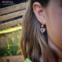Boucles d'oreilles Enfants Rhodochrosite