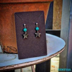 Boucles d'oreilles Enfants Turquoise Boucles d'oreilles Enfants...