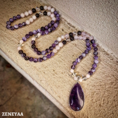 Collier Rachelle Améthyste