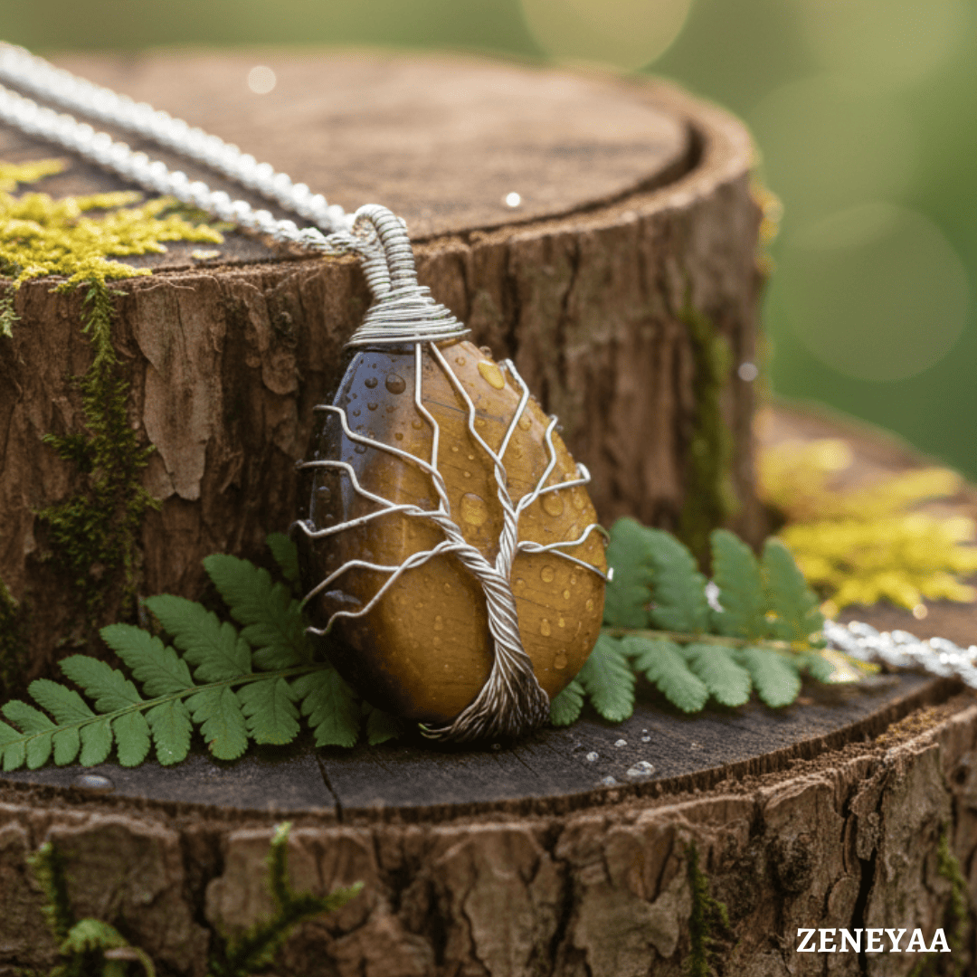 Pendentifs en pierres naturelles